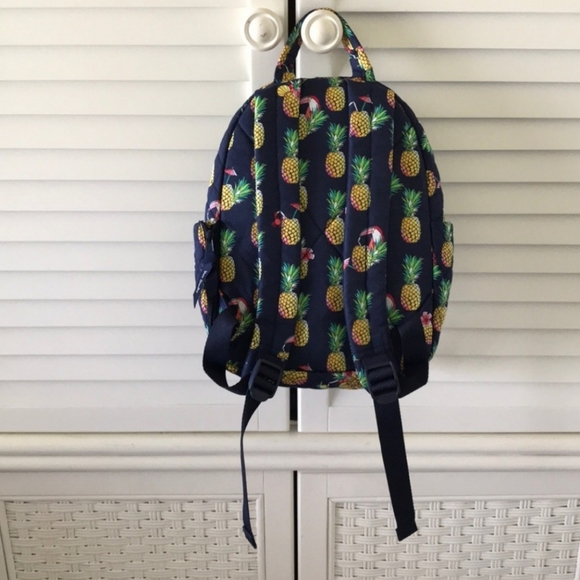 Vera Bradley toucan party pineapple backpack mini - Picture 2 of 9